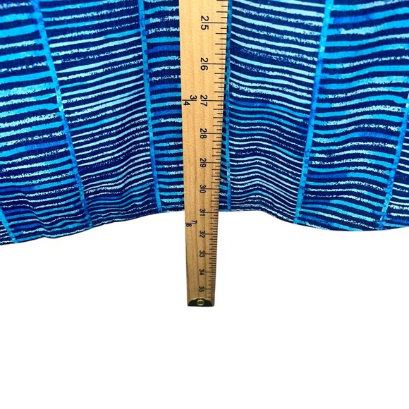 Tommy Bahama Silk Blend Short Sleeve Button Up blue Shirt Mens xl - Picture 10 of 11